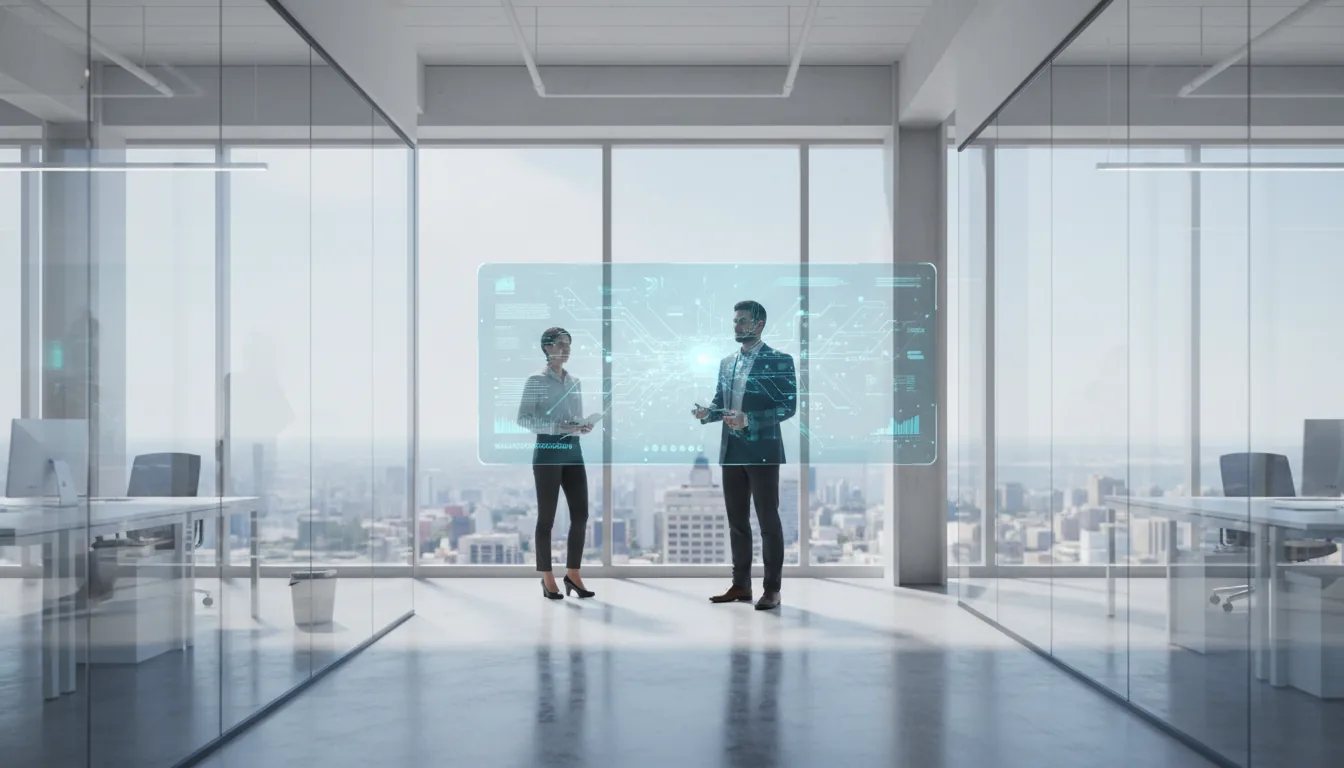 AI digital transformation visual