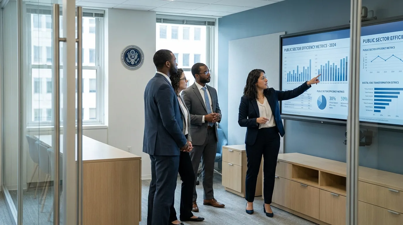 Smart government systems and connected public service operations