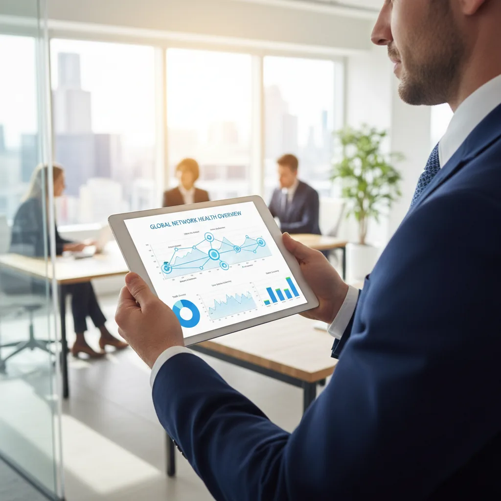Managed services monitoring dashboard